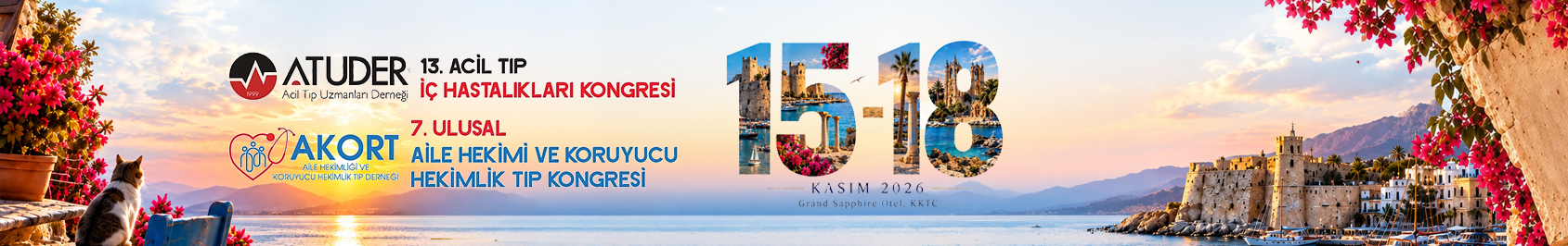 13. Acil Tıp İç Hastalıkları ve 7. Ulusal AKORT Kongresi