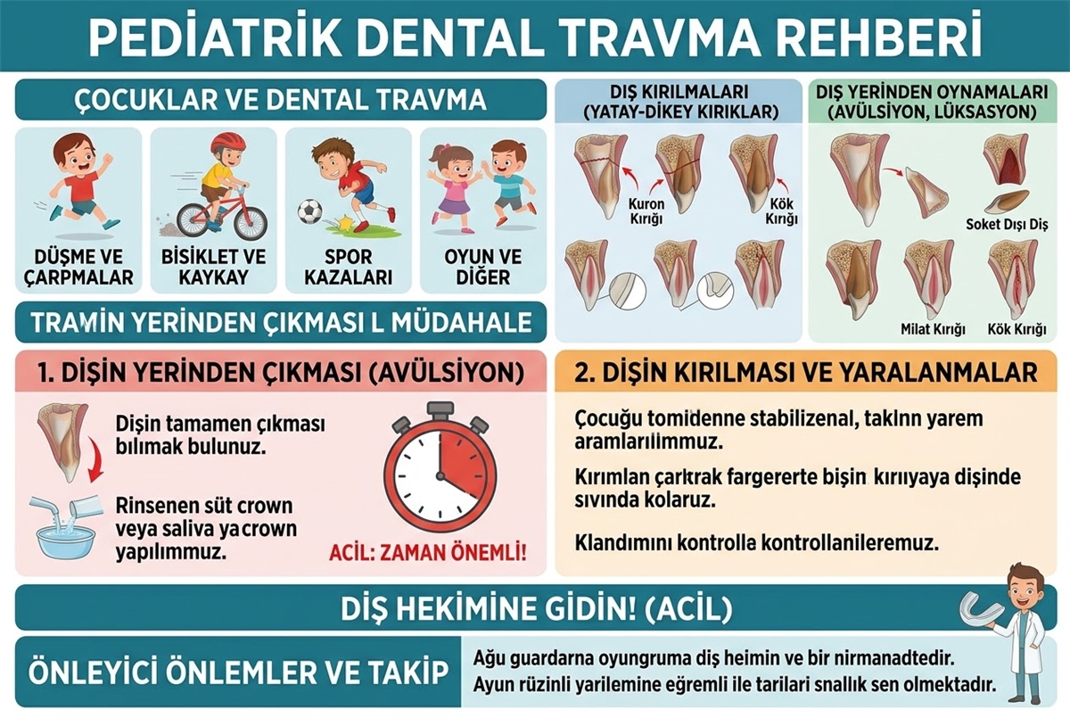 Acil Tıp Servislerinde Çalışan Hekimlerin Pediatrik Dental Travma Yönetimine İlişkin Bilgi Düzeyi ve ToothSOS Uygulamasına Yönelik Farkındalıklarının Değerlendirilmesi: Kesitsel Bir Anket Çalışması